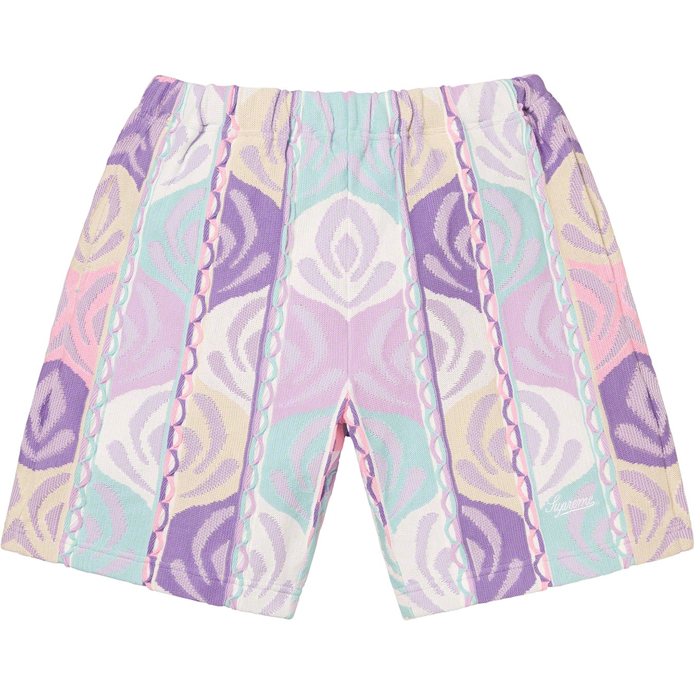 Abstract Textured Knit Short view 11